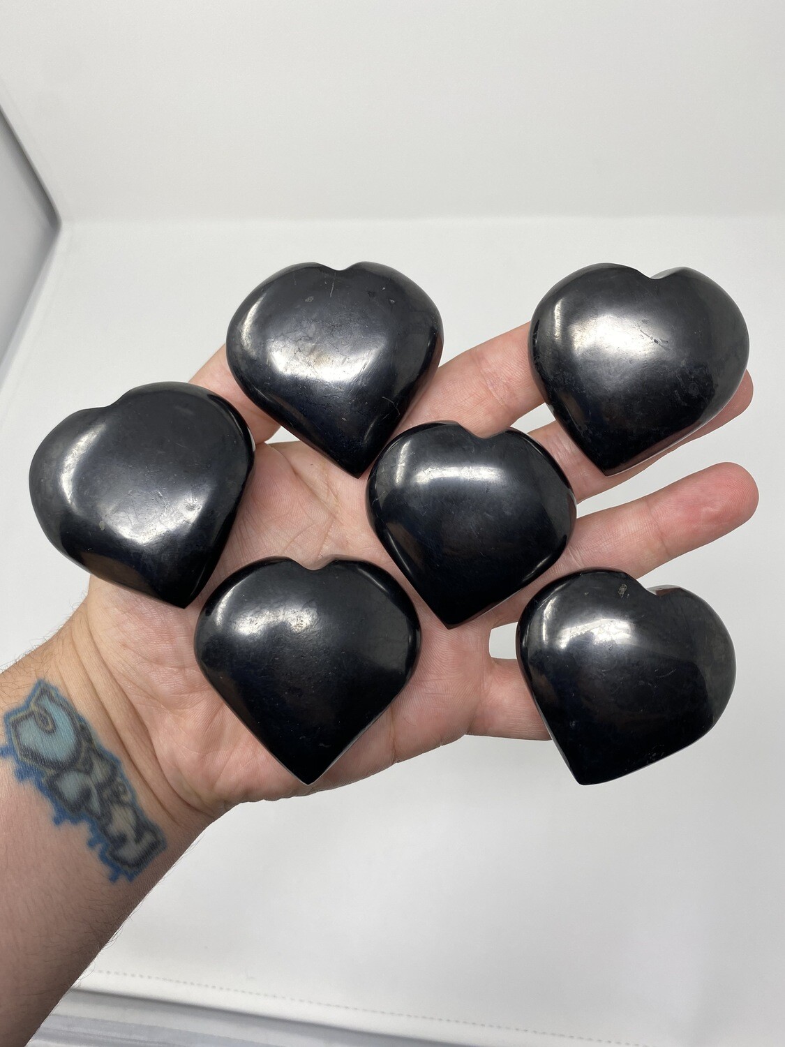 ​Bulk Deal 500 Grams Shungite Hearts