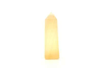 Orange Selenite Obelisk
