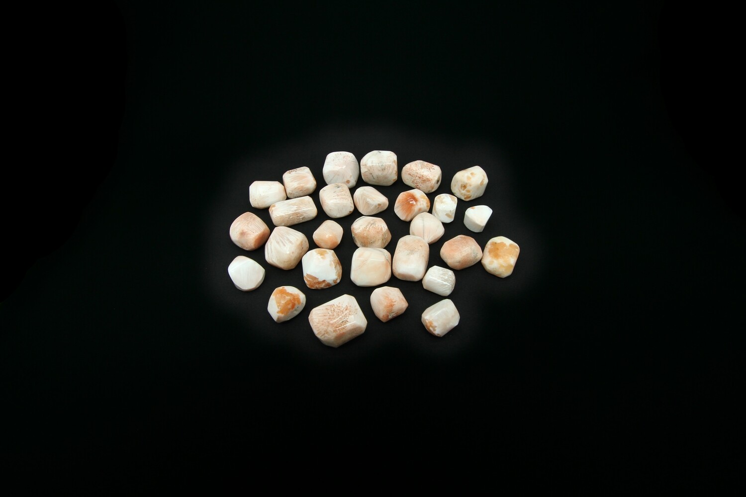 Peach Scolecite Tumbles