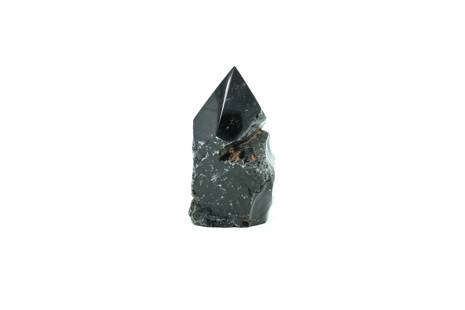 Black Obsidian Top Polished Point