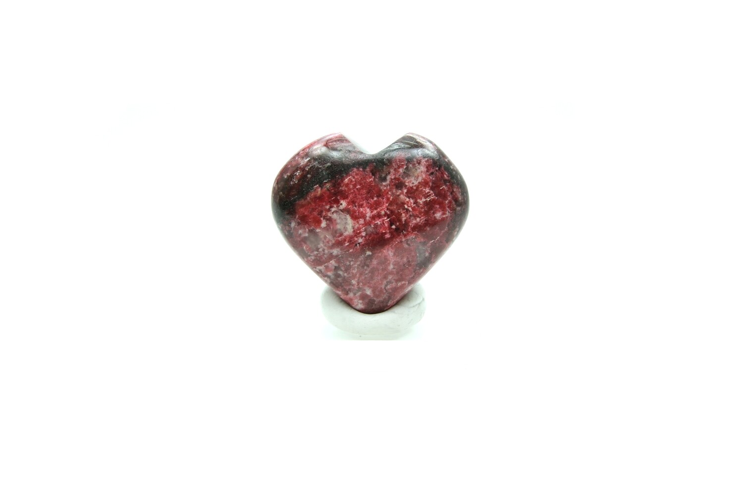 Thulite Heart
