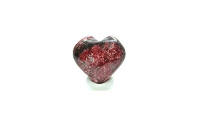 Thulite Heart