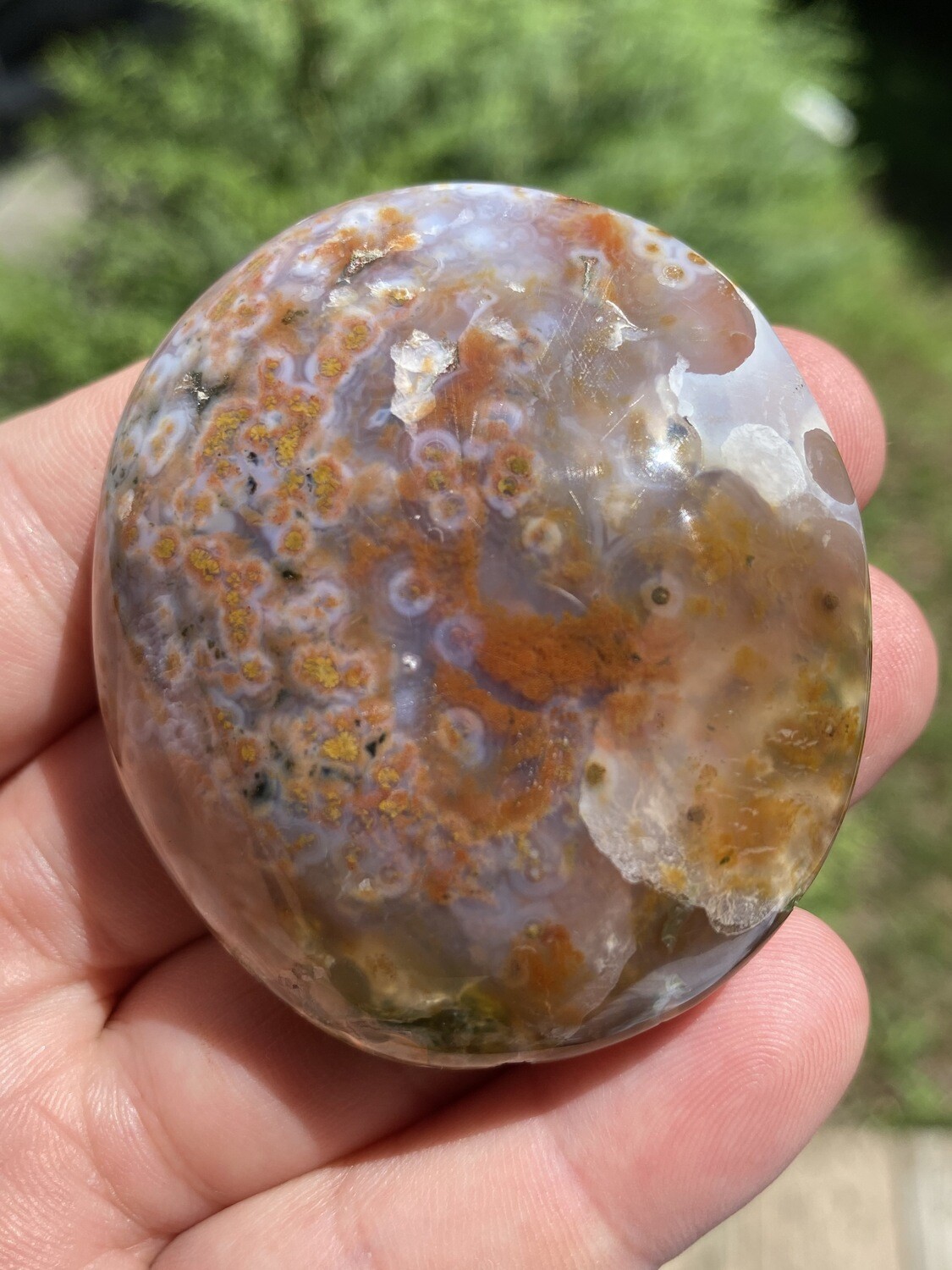 Ocean Jasper Pebble 8th Vein