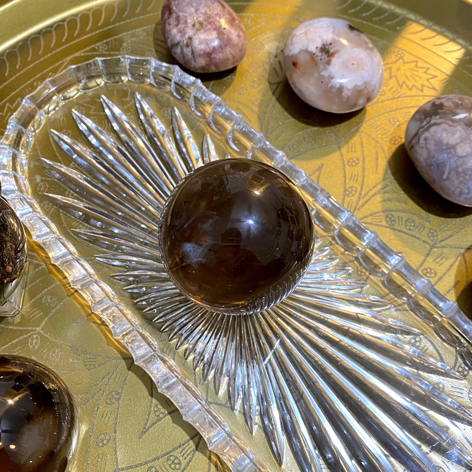 Top Quality Smokey Quartz Sphere from Minas Gerais, Brazil