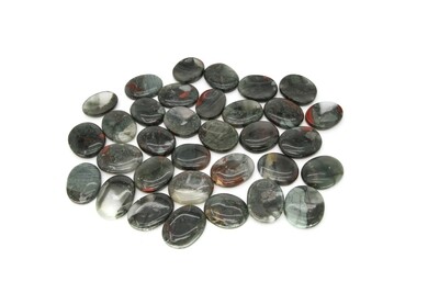 African Bloodstone (Setonite) Small Worry Stones