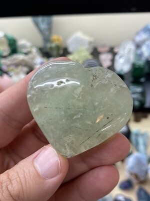 Prehnite Heart