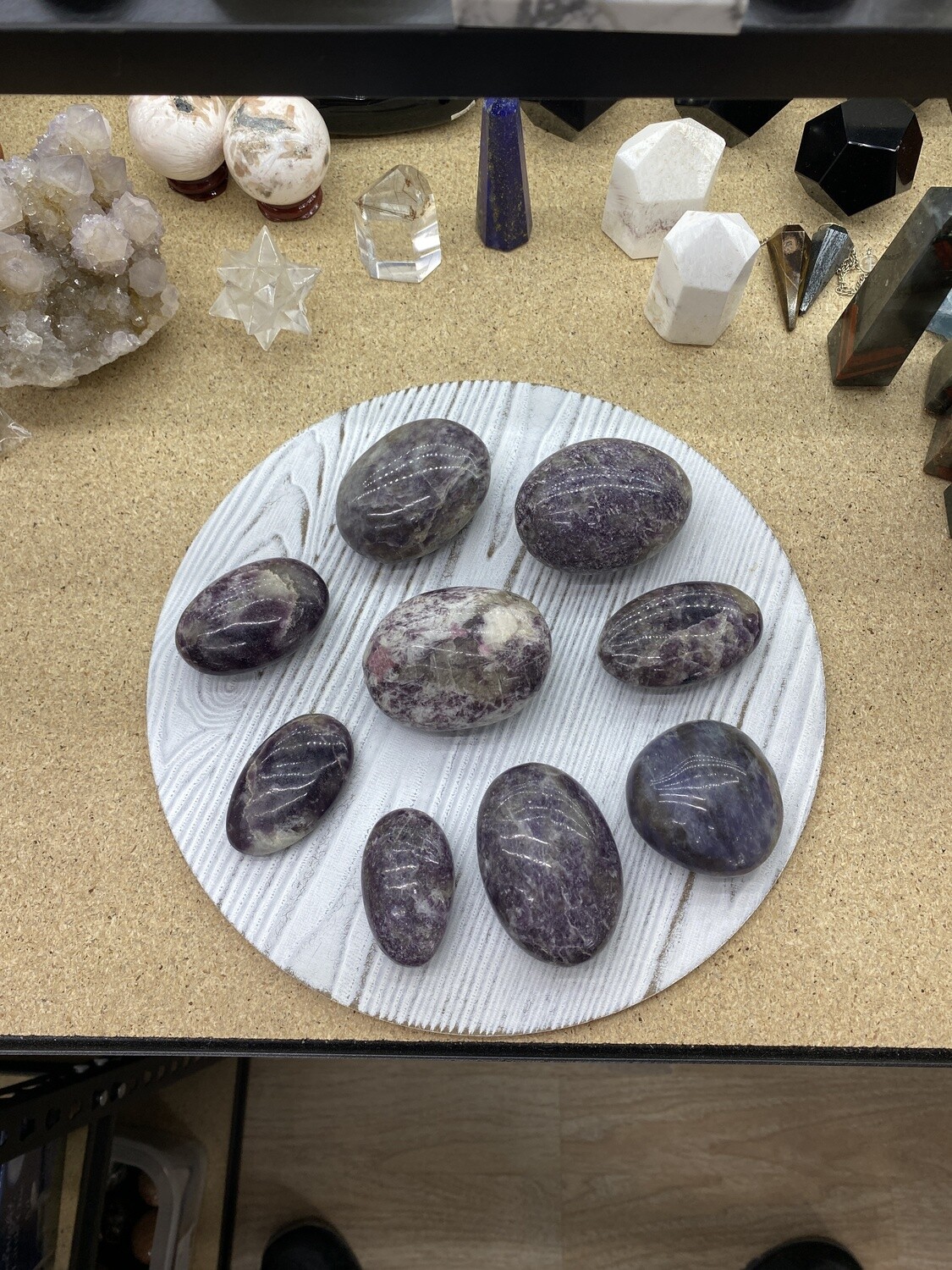 Lepidolite Gallets