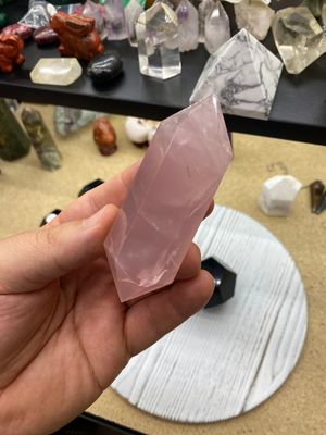 Rose Quartz Dual Termination