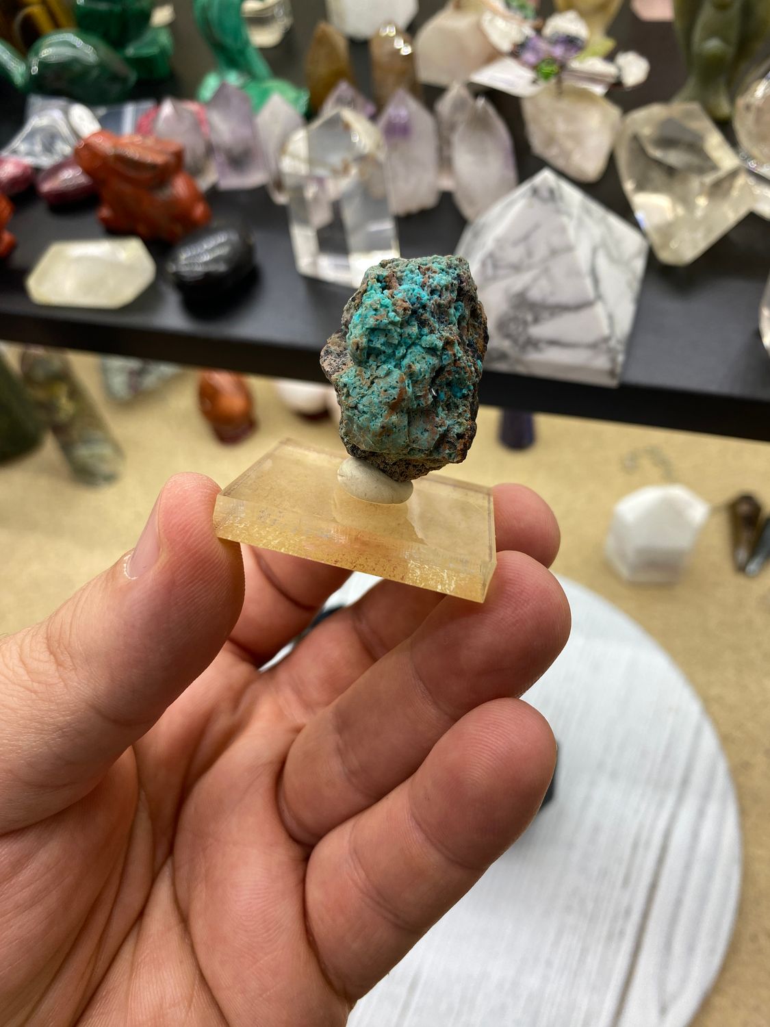 Chrysocolla Minature