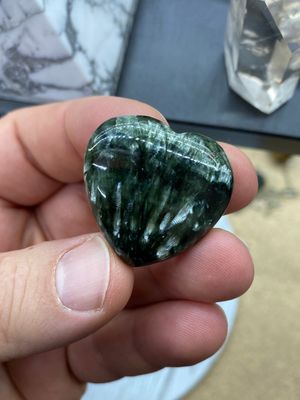 Seraphinite / Clinochlore Cabochon