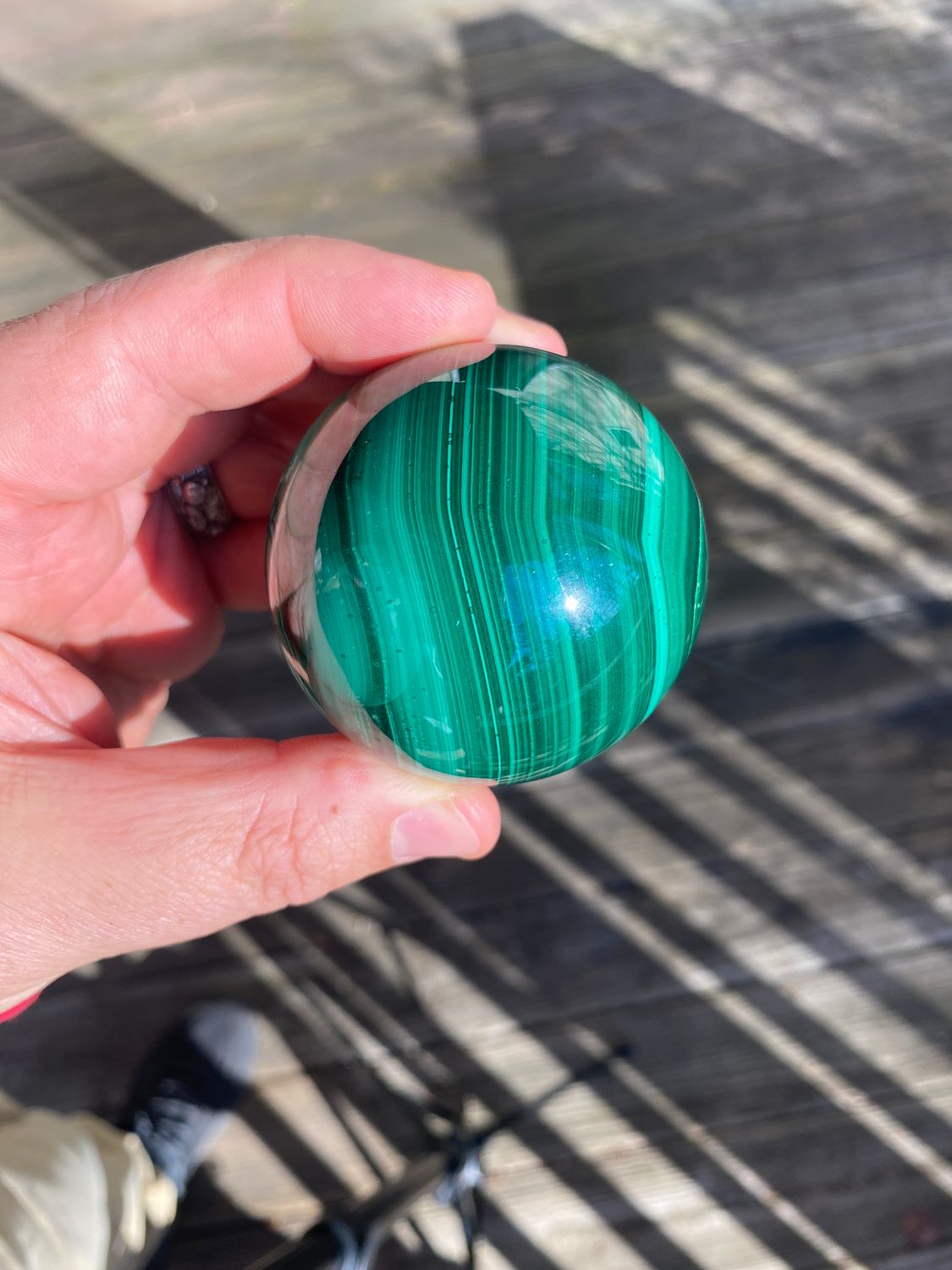 Malachite Sphere