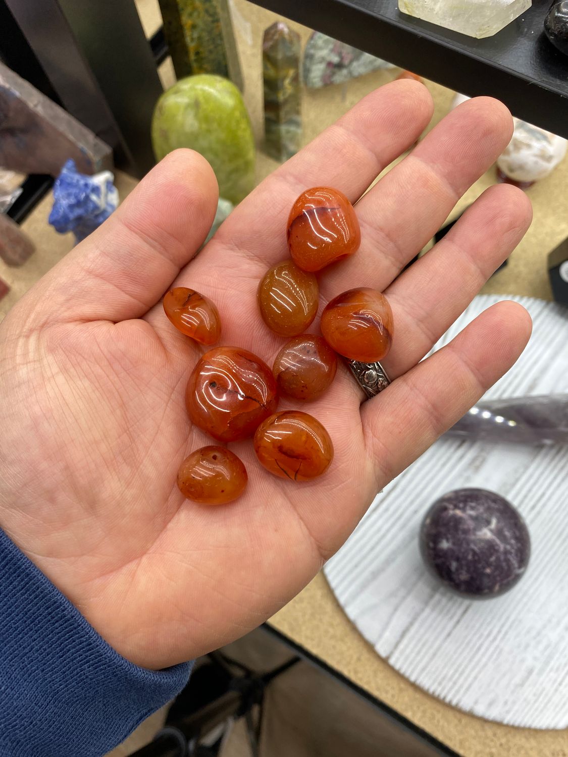 Carnelian Tumbles
