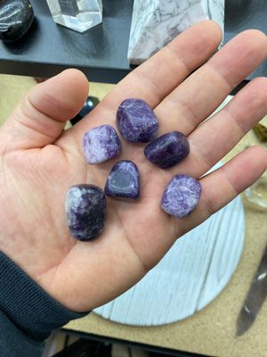 Lepidolite Tumbles