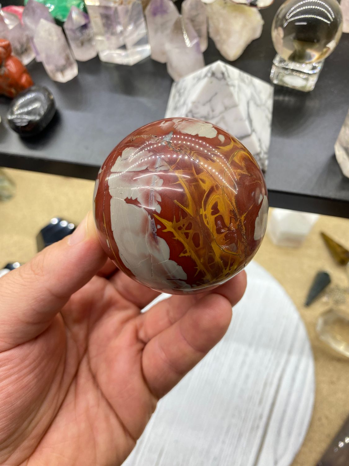 Noreena Jasper Sphere
