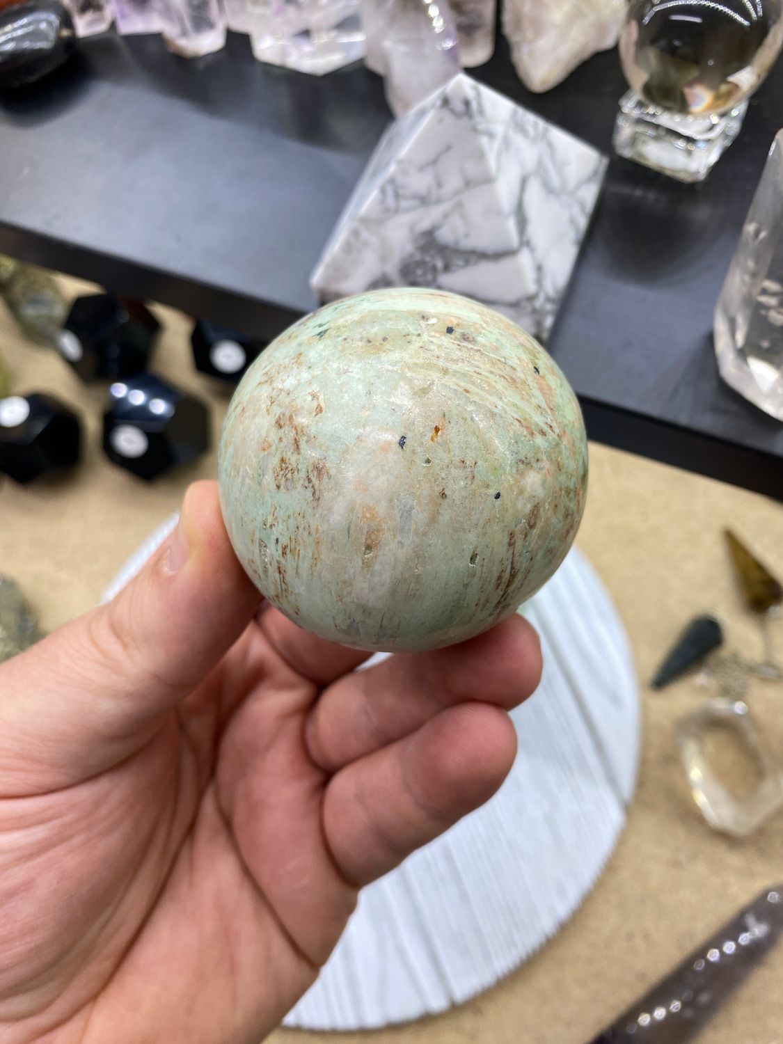Turquoise Sphere