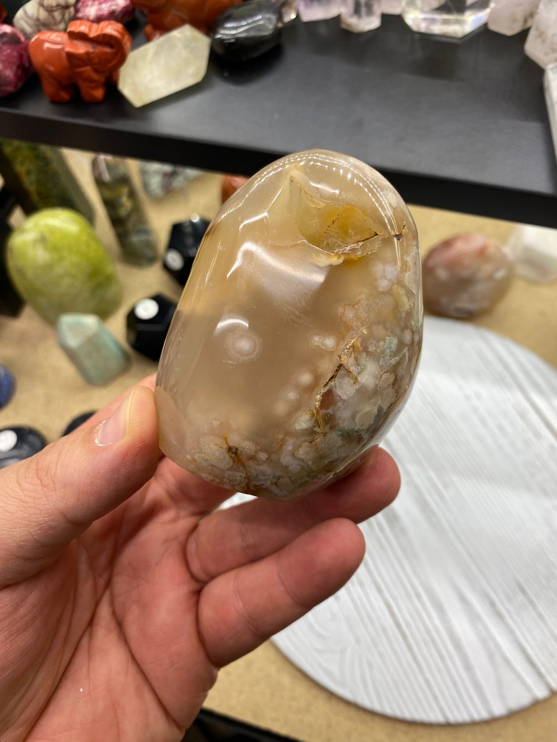 Flower Agate Freeform
