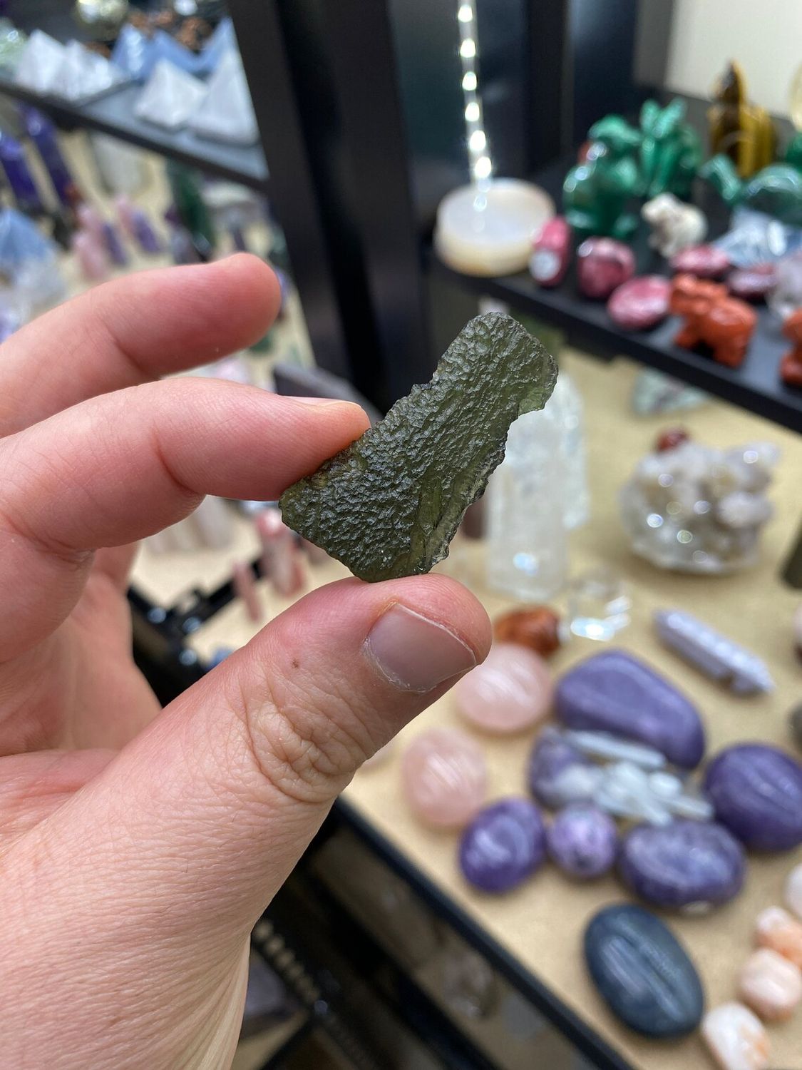 Genuine Chlum Moldavite