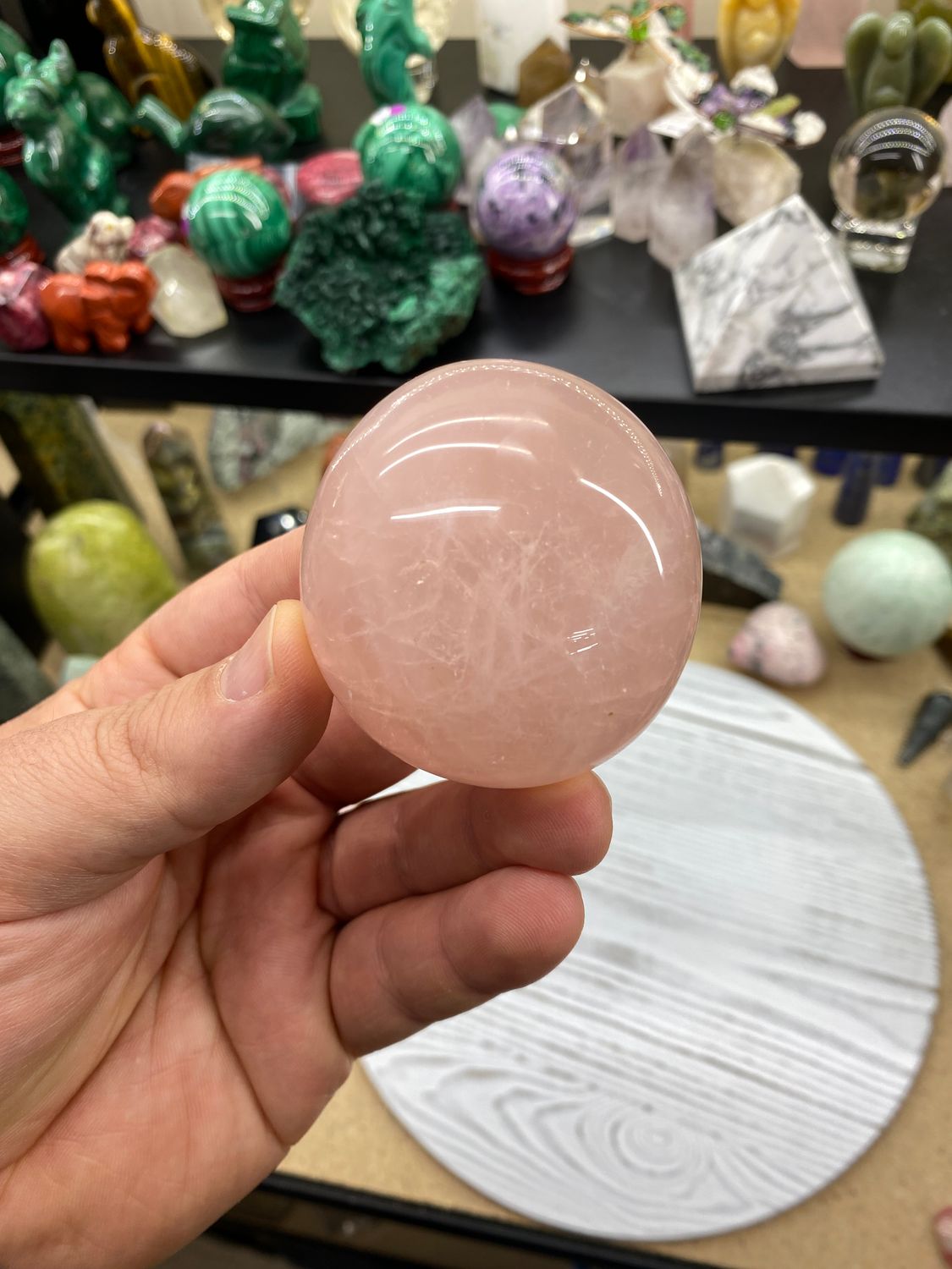 Rose Quartz Gallet