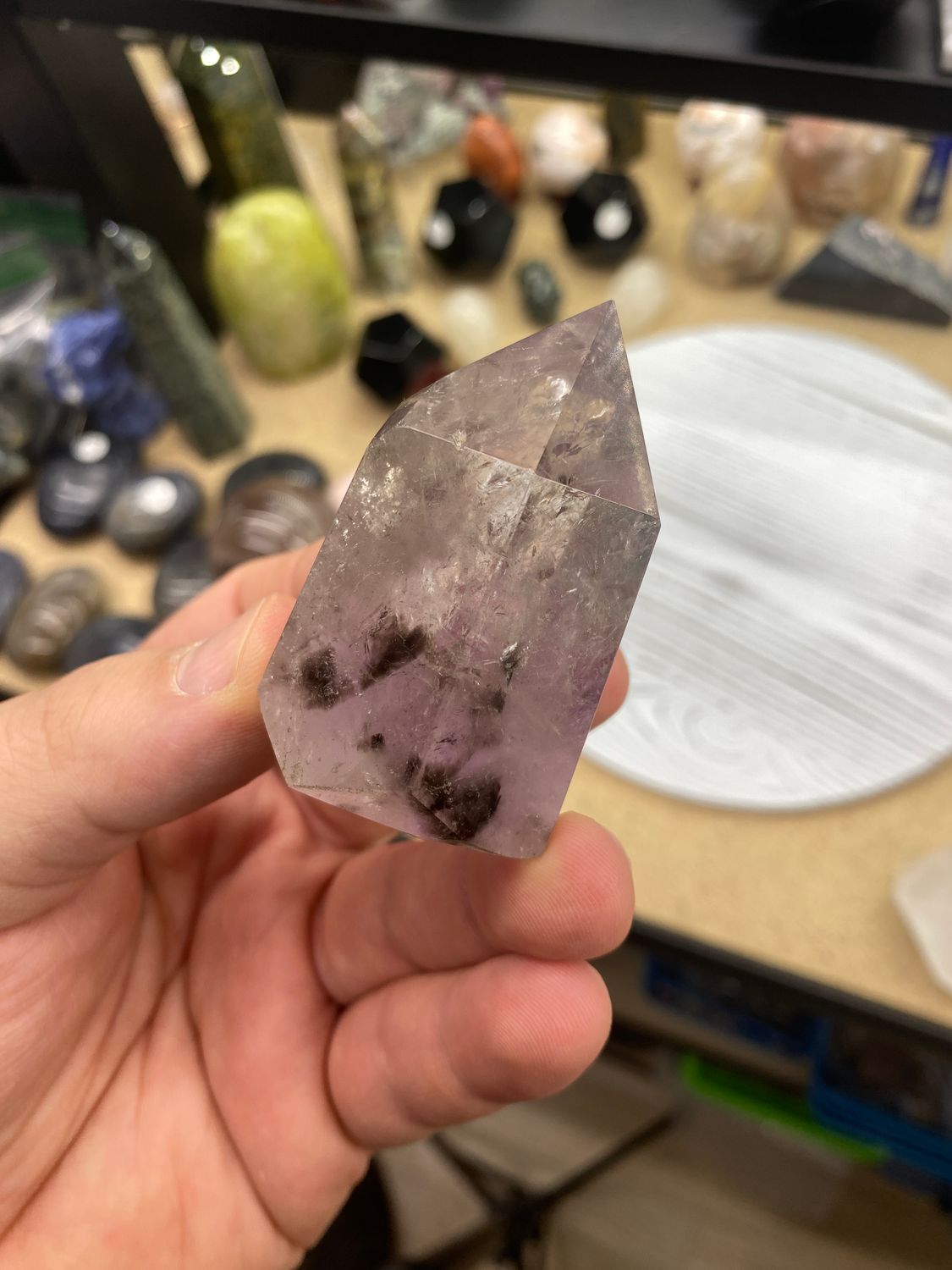 Smokey Amethyst Tower