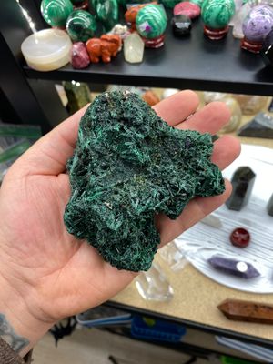 Natural Silky Malachite
