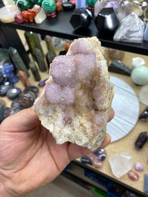 Lilac Spirit Quartz On Matrix