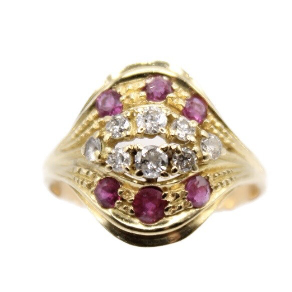 Anello Occhio di Diamanti
