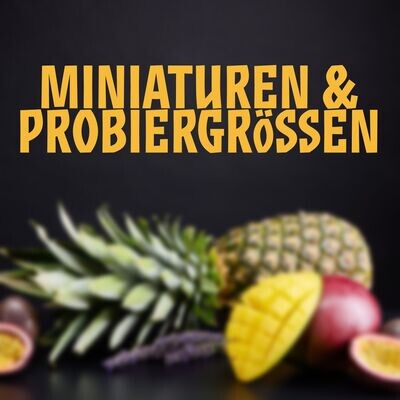 Miniaturen und Probiergrößen