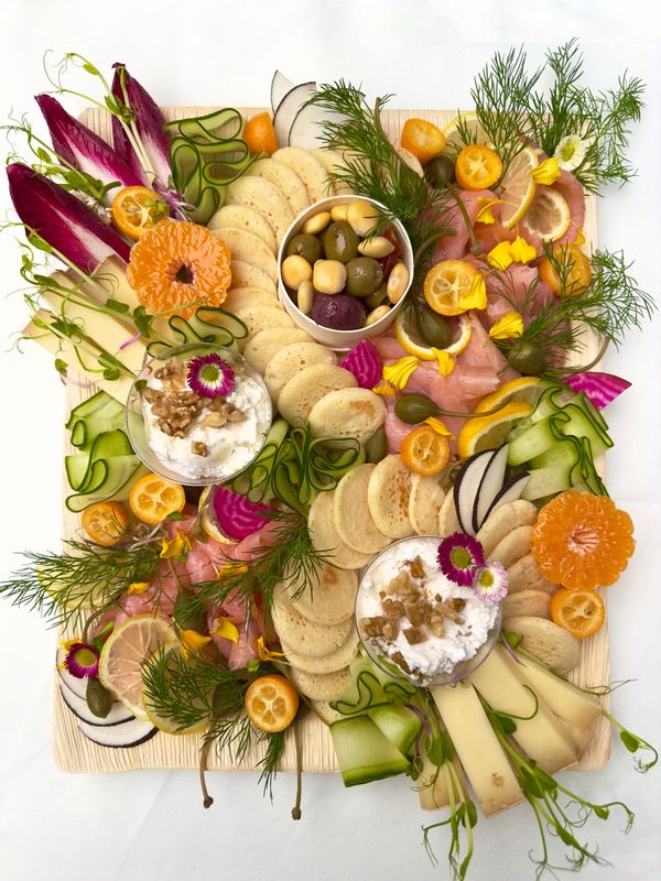 Grazing box saumon & fromage Grazing box saumon & fromage
