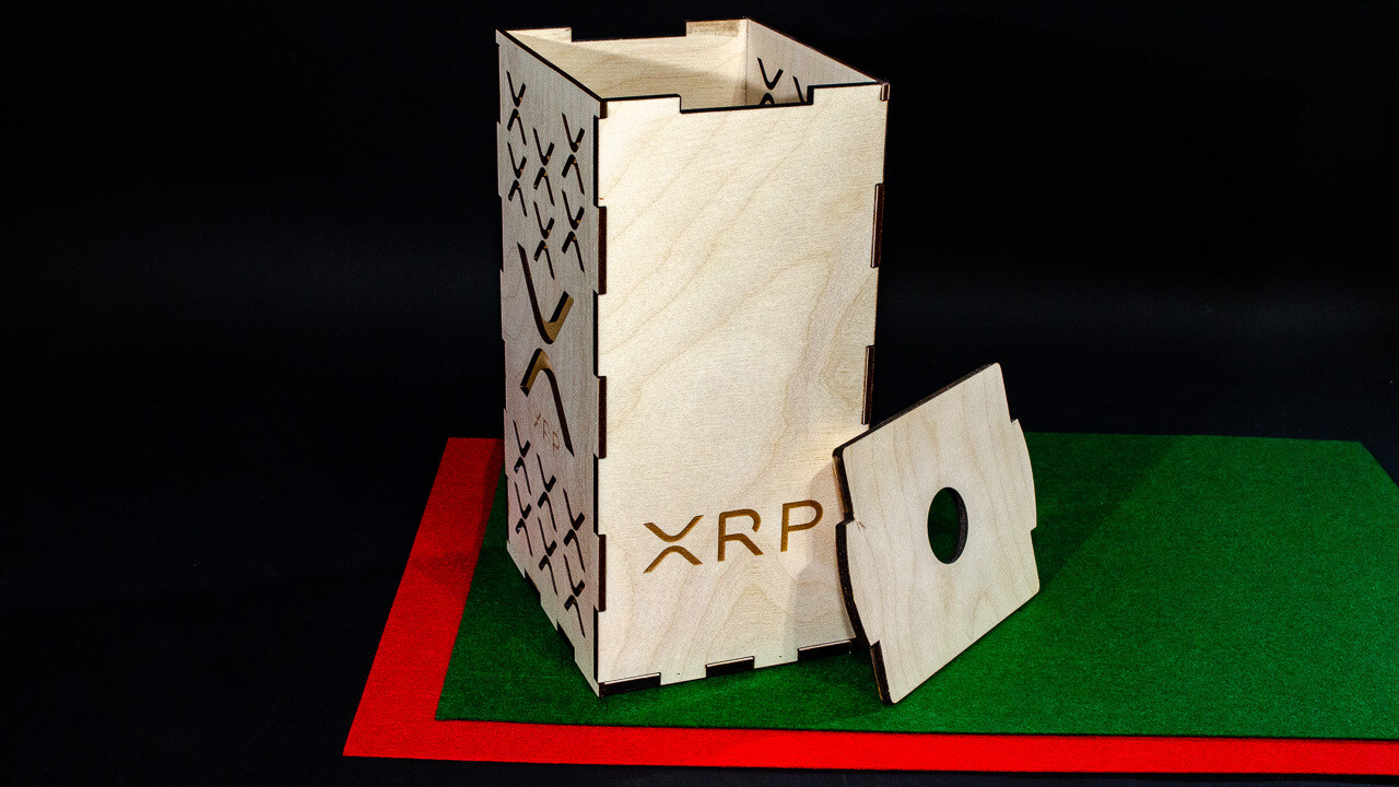 XRP logoed Cork Collector Container