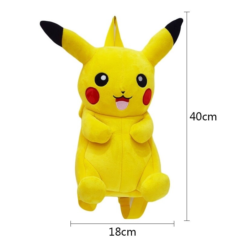 Pokemon Pikachu Plush Backpack 40cmH