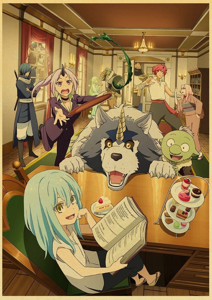 Poster That Time I Got Reincarnated as a Slime CraftPaper 30x42cm