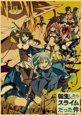 Poster That Time I Got Reincarnated as a Slime CraftPaper 30x42cm