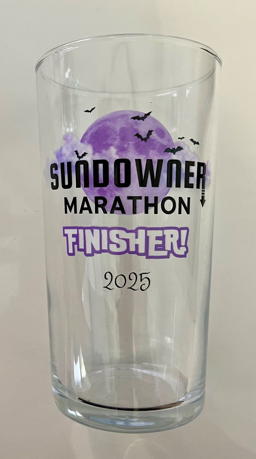 2025 Sundowner Finisher Glass