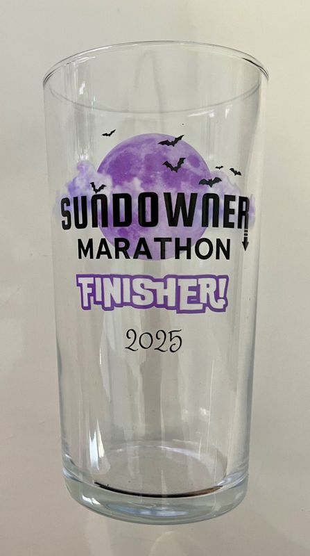 2025 Sundowner Finisher Glass