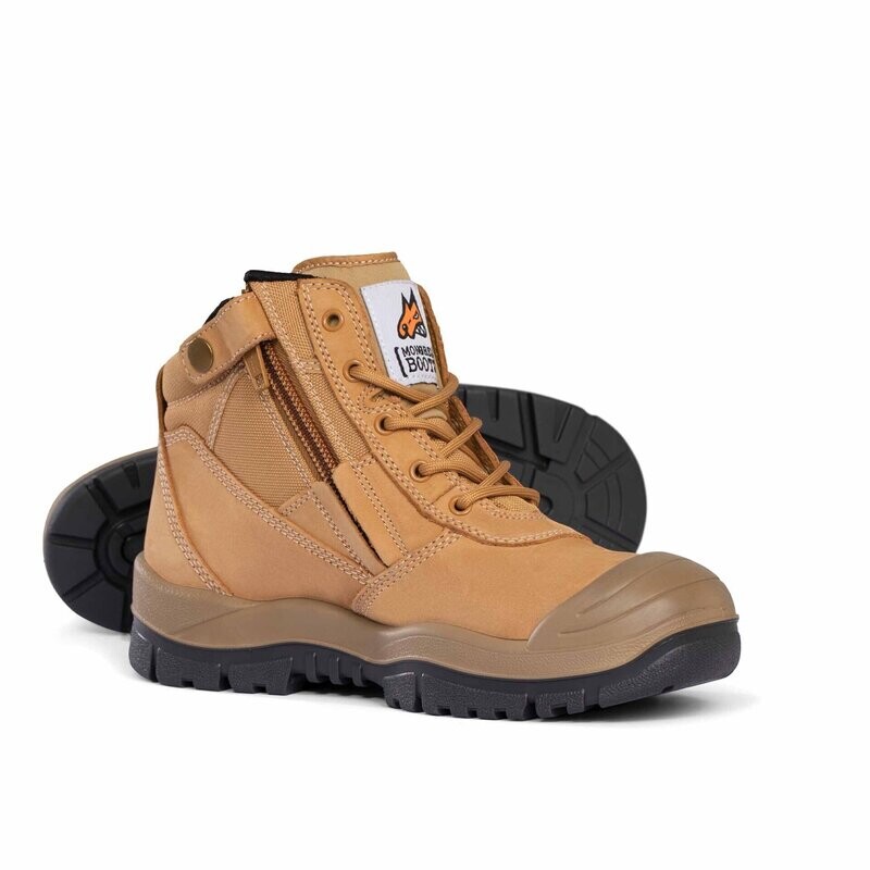 Mongrel 461050 Zip Scuff - Wheat (Steel Cap)