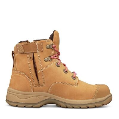 Oliver | Women's Zip Sided Boot | Wheat