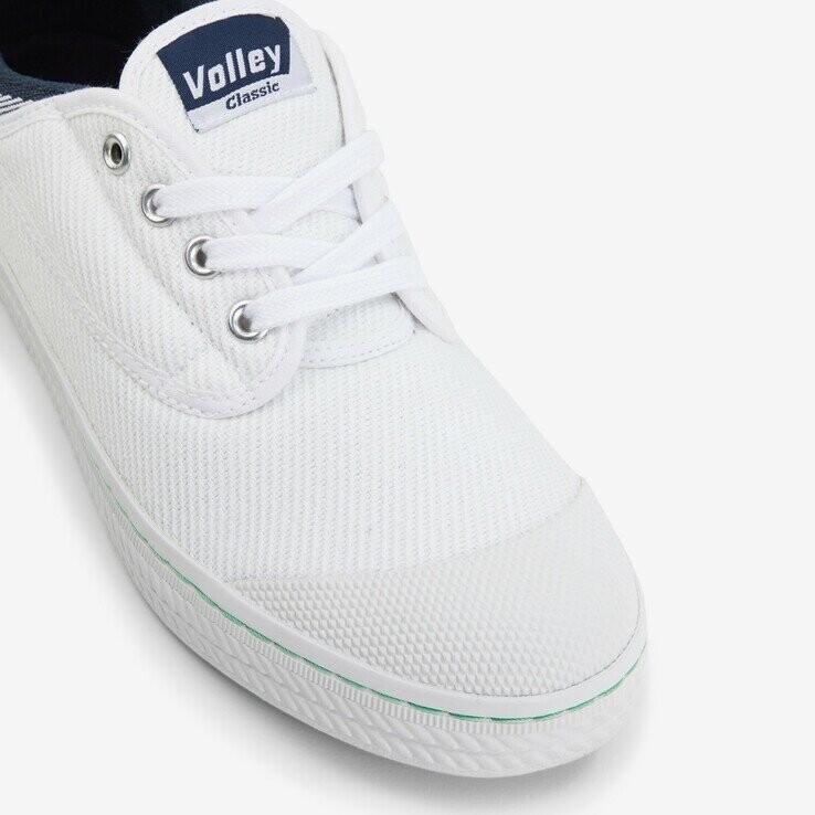 Volley Classic Canvas - White/Navy