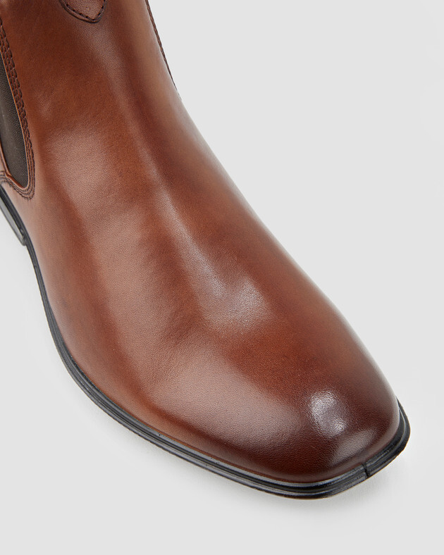 Hush Puppies Men's Chelsea - Tan Burnish