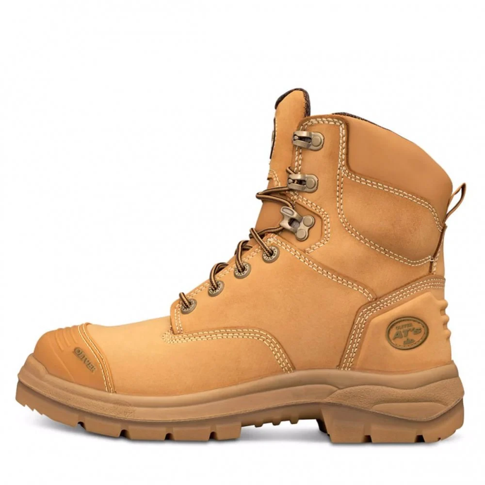 Oliver 55332Z High Zip Scuff Wheat (Steel Cap)