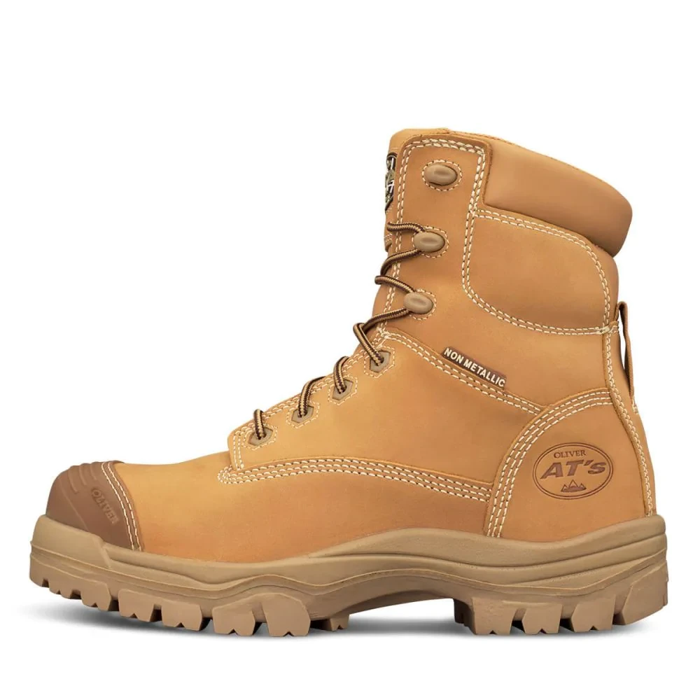Oliver 45632Z High Zip Scuff - Wheat (Composite Cap)