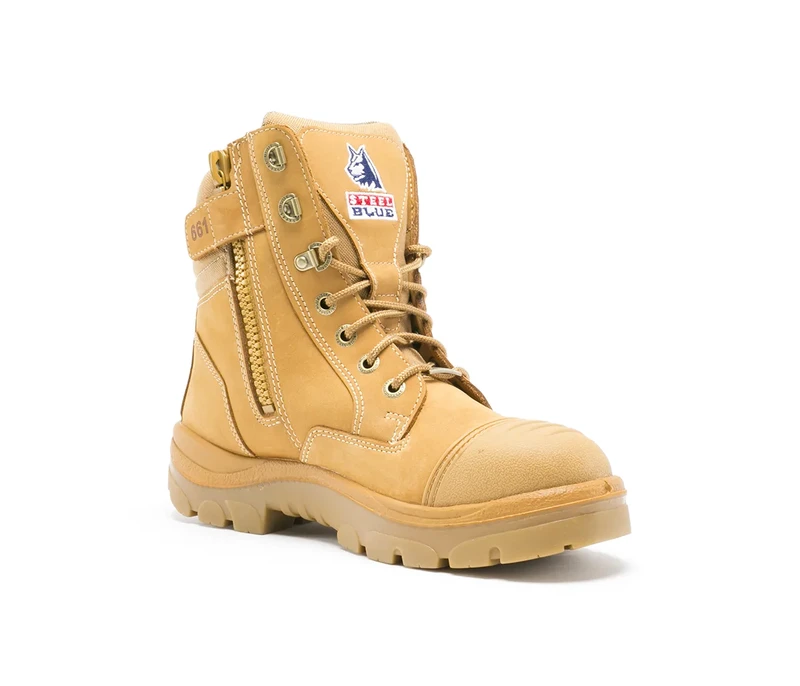 Steel Blue Men's Southern Cross Zip Scuff - Wheat