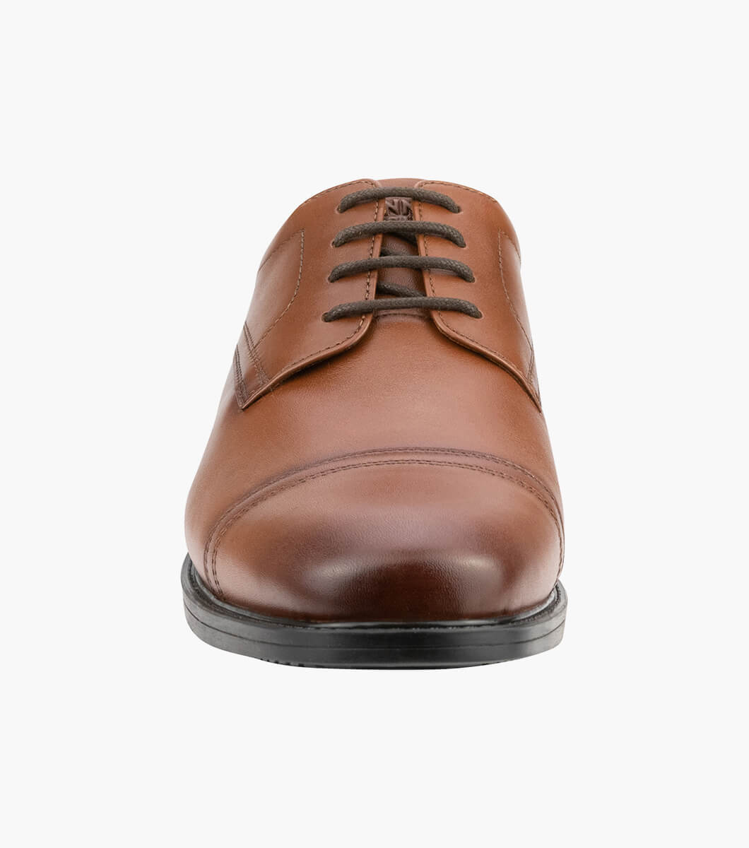 Florsheim Baxter Cap - Cognac (Wide EEE)