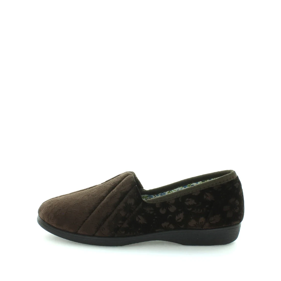 Panda Women's Slipper Ethany - Chocolate Embossed