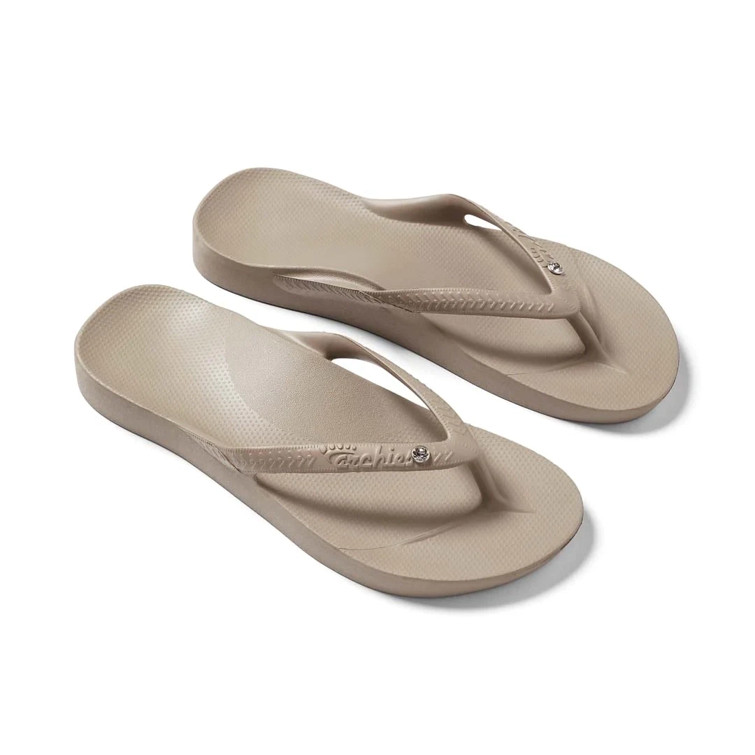 Archies Women's Thongs - Crystal Taupe