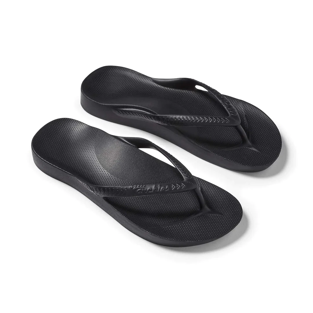 Archies Men's Thongs - Black