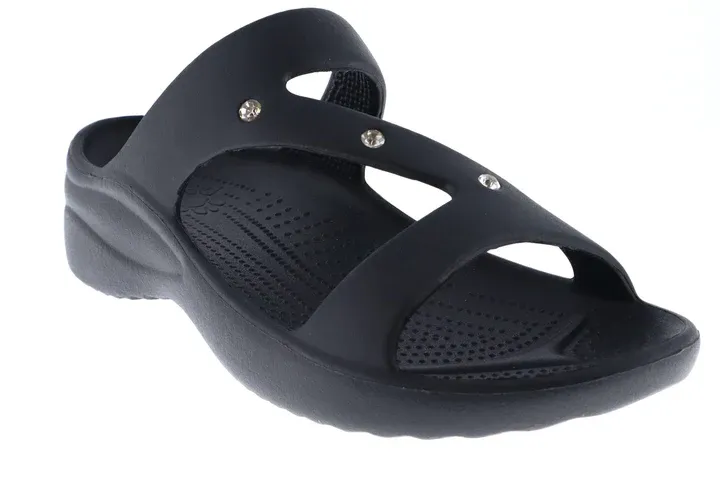 Dawgs Women's Z Sandal - Diamond Black