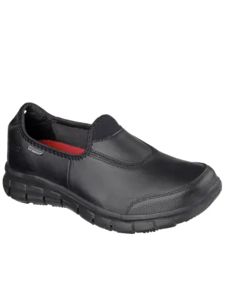 Skechers Woman's Work Sure Track - Black