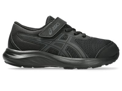 ASICS Kids Contend 9 PS - Black/Graphic Grey (Velcro)