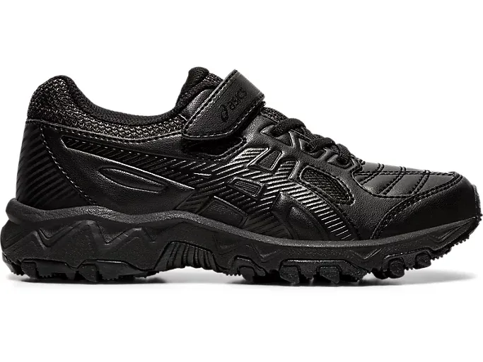 ASICS Kids Trigger 12 TX PS - Black/Black Velcro