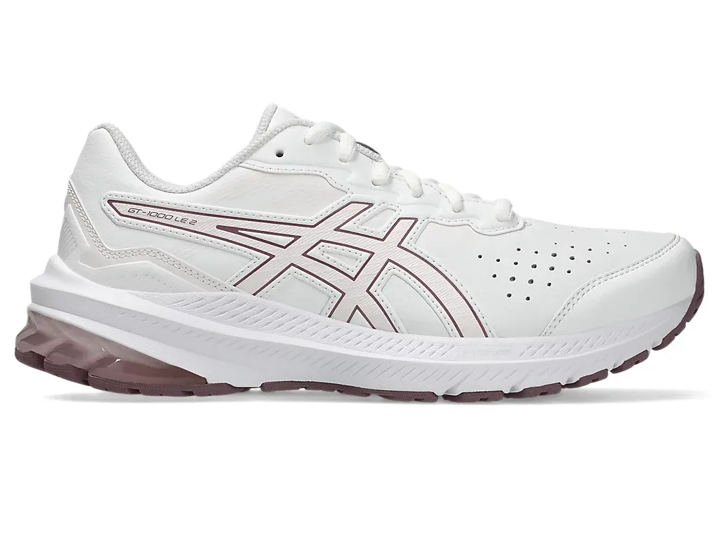 ASICS Women's GT-1000 LE 2 - White/Pale Pink (Wide D)